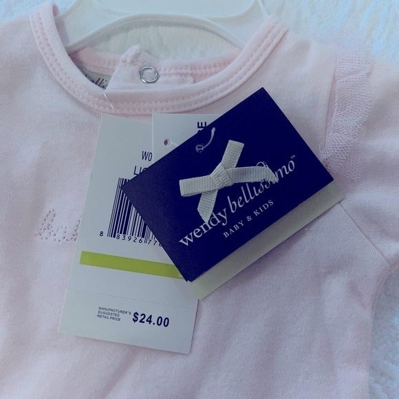 WENDY Bellissimo Onesie with Matching Bib - Picture 6 of 7